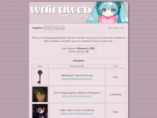 Waifu Web