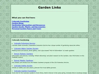 Garden Links