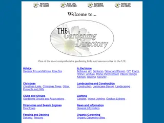 The Gardening Directory - Garden links and resources