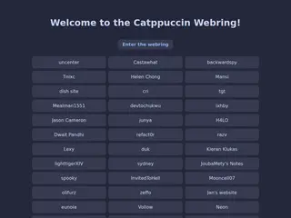 The Catppuccin Webring