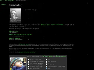 drx: Casio Gallery