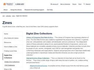 Digital Zine Collections - Zines - LibGuides at UVa Library
