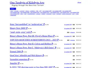 meta | One Terabyte of Kilobyte Age