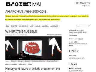 WJ-Spots Brussels | iMAL.org - an archive