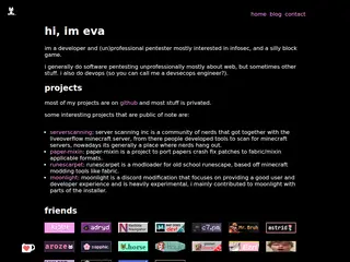 eva's site