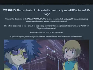 FALLDOWN MODE: A Dark Digimon Adventure 02 Takeru/Ken Shrine