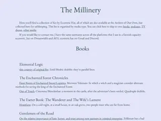 The Millinery