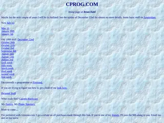 CPROG.COM - Brian's details and Ramblings