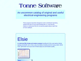 Tonne Software Homepage