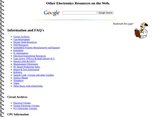 Bitstream Technologies, Inc. - Other Electronic Resources