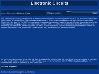 Electronic Circuits