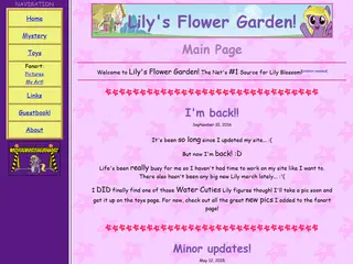 Lily's Flower Garden!