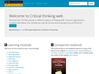 Critical thinking web