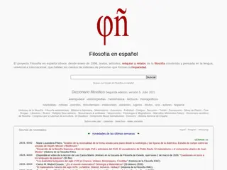 Filosofía en español
