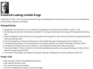 Gottlob Frege