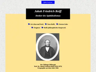 Denker des Sp�tidealismus - Jakob Friedrich Reiff (1810 - 1879)