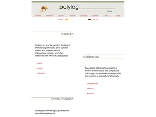 polylog / links: Intercultural Philosophy Resources