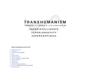 Transhumanists and Transhumanism 2025