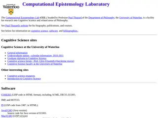 Computational Epistemology Lab Home Page
