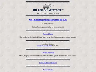 The Ethical Spectacle