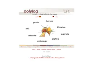 polylog: Forum for Intercultural Philosophy