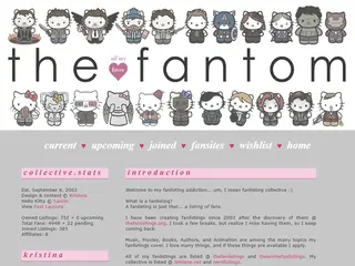 the.fantom [ a fanlisting collective ]