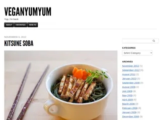 VeganYumYum | Yup, I'm back.