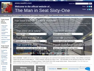 The Man in Seat 61 | The train travel guide