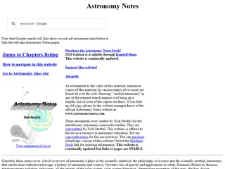 Astronomy Notes