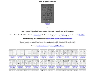 Sam Loyd's Cyclopedia of Puzzles