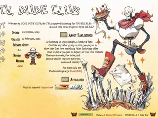 COOL DUDE CLUB | PAPYRUS UNDERTALE FL