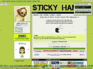 STICKY HANDS /INDEX