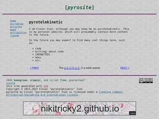 pyrotelekinetic
