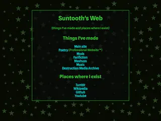 Suntooth's Web