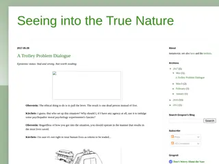 Seeing into the True Nature