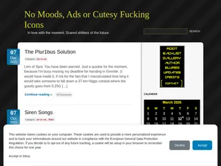 No Moods, Ads or Cutesy Fucking Icons