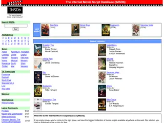 The Internet Movie Script Database (IMSDb)