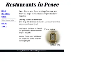 Restaurants in Peace