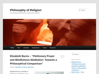 Philosophy of Religion | big question philosophy for scholars and students