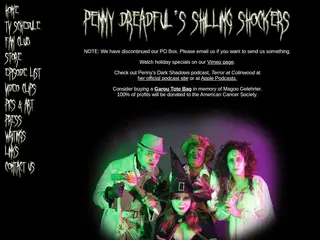 Penny Dreadful's Shilling Shockers
