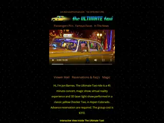 The Ultimate Taxi - Evening Fun In Aspen Colorado - Aspen Nightlife Activity