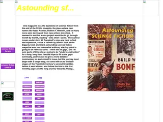 astounding science fiction