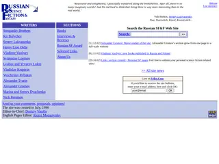 Russian Science Fiction & Fantasy