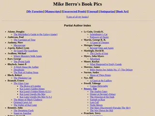 Book Pics Author Index