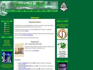 Emerald City: Science Fiction and Fantasy Book Reviews