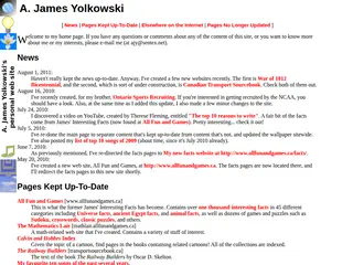 James Yolkowski's Personal Home Page (www.ajy.ca)