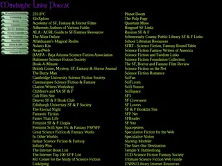 Mindsight Links Portal - links list