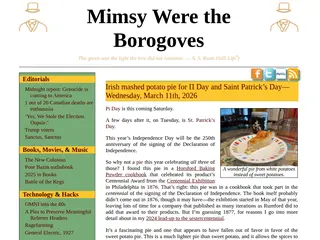 Mimsy Were the Borogoves