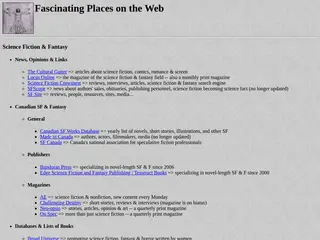 Fascinating Places on the Web