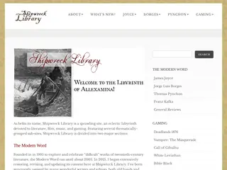 Shipwreck Library –Shipwreck Library